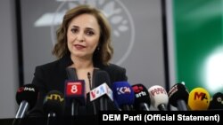 DEM Parti Sözcüsü Ayşegül Doğan, 