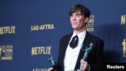 Cillian Murphy Oppenheimer'daki rolüyle en iyi erkek oyuncu ödülünü kazandı