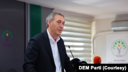 Halkların Eşitlik ve Demokrasi Partisi (DEM Parti) Eş Genel Başkanı Tuncer Bakırhan, parti meclisi toplantısında konuştu.