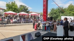 CHP Genel Başkanı Özgür Özel, eğitim maratonuna katıldı.